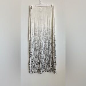 Tanoa Samoa Printed Maxi Skirt Size Small